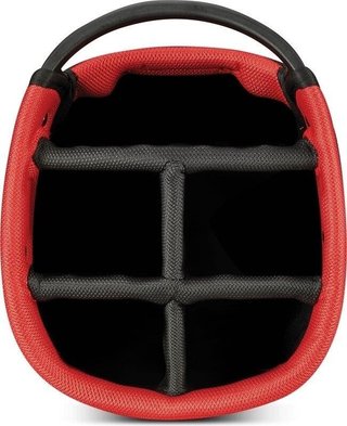 Big Max Dri Lite Feather 2 stand bag, czarno/czerwony
