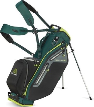 Big Max Dri Lite Feather 2 stand bag, zielono/czarny