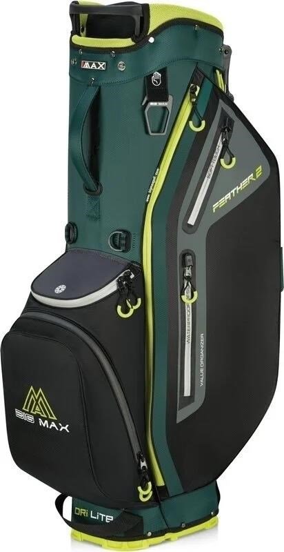 Big Max Dri Lite Feather 2 stand bag, zielono/czarny