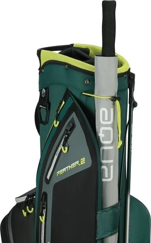 Big Max Dri Lite Feather 2 stand bag, zielono/czarny