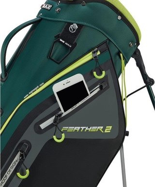 Big Max Dri Lite Feather 2 stand bag, zielono/czarny