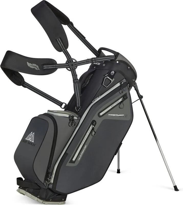 Big Max Dri Lite Feather 2 stand bag, szaro/czarny