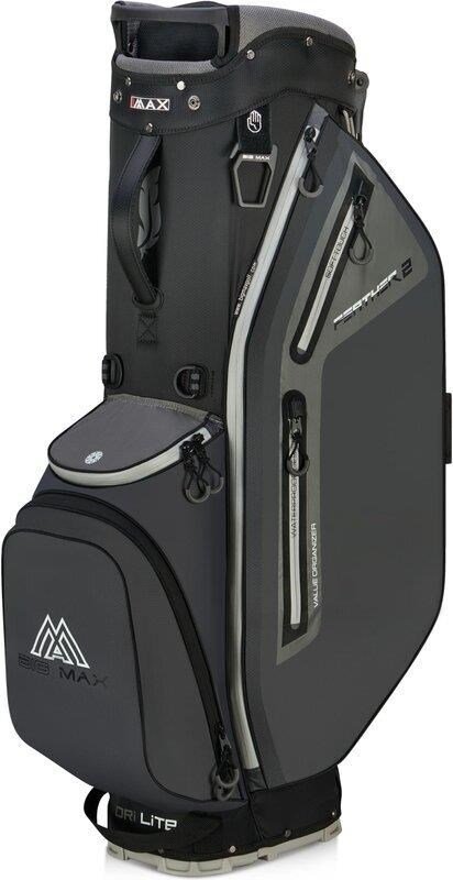 Big Max Dri Lite Feather 2 stand bag, szaro/czarny