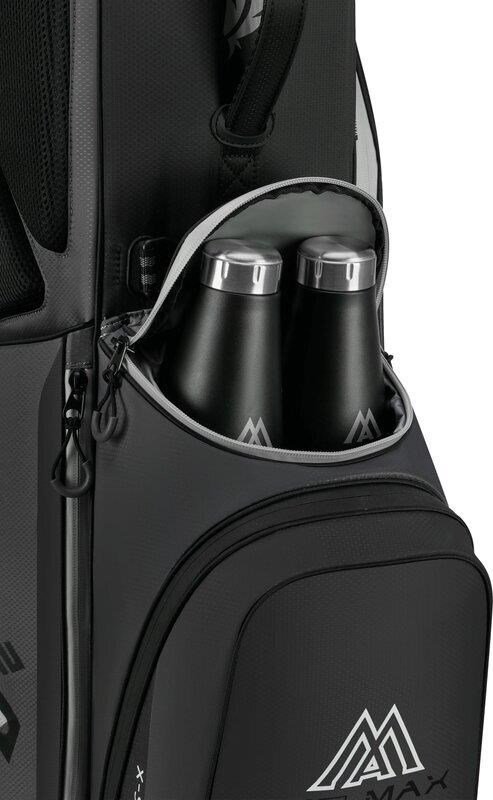 Big Max Dri Lite Feather 2 stand bag, szaro/czarny