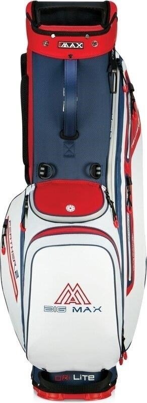 Big Max Dri Lite Feather 2 stand bag, niebiesko/czerwono/biały