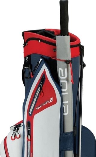Big Max Dri Lite Feather 2 stand bag, niebiesko/czerwono/biały