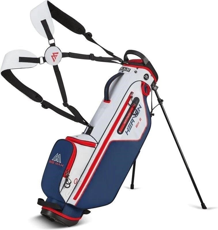 Big Max Heaven Six G stand bag, biało/granatowo/czerwony
