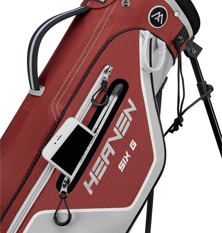 Big Max Heaven Six G stand bag, merlot/off white