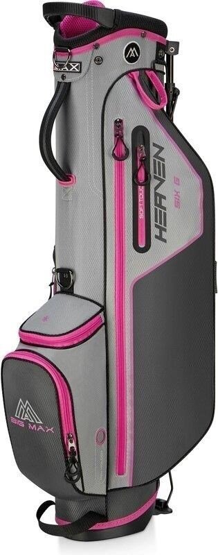 Big Max Heaven Six G stand bag, szaro/różowy