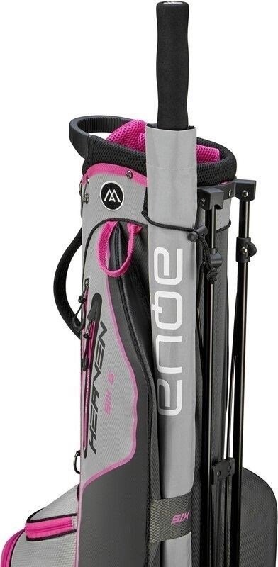 Big Max Heaven Six G stand bag, szaro/różowy