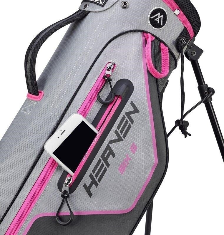 Big Max Heaven Six G stand bag, szaro/różowy