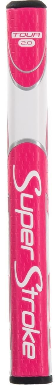 SuperStroke Zenergy Tour 2.0 putter grip, różowo/biały