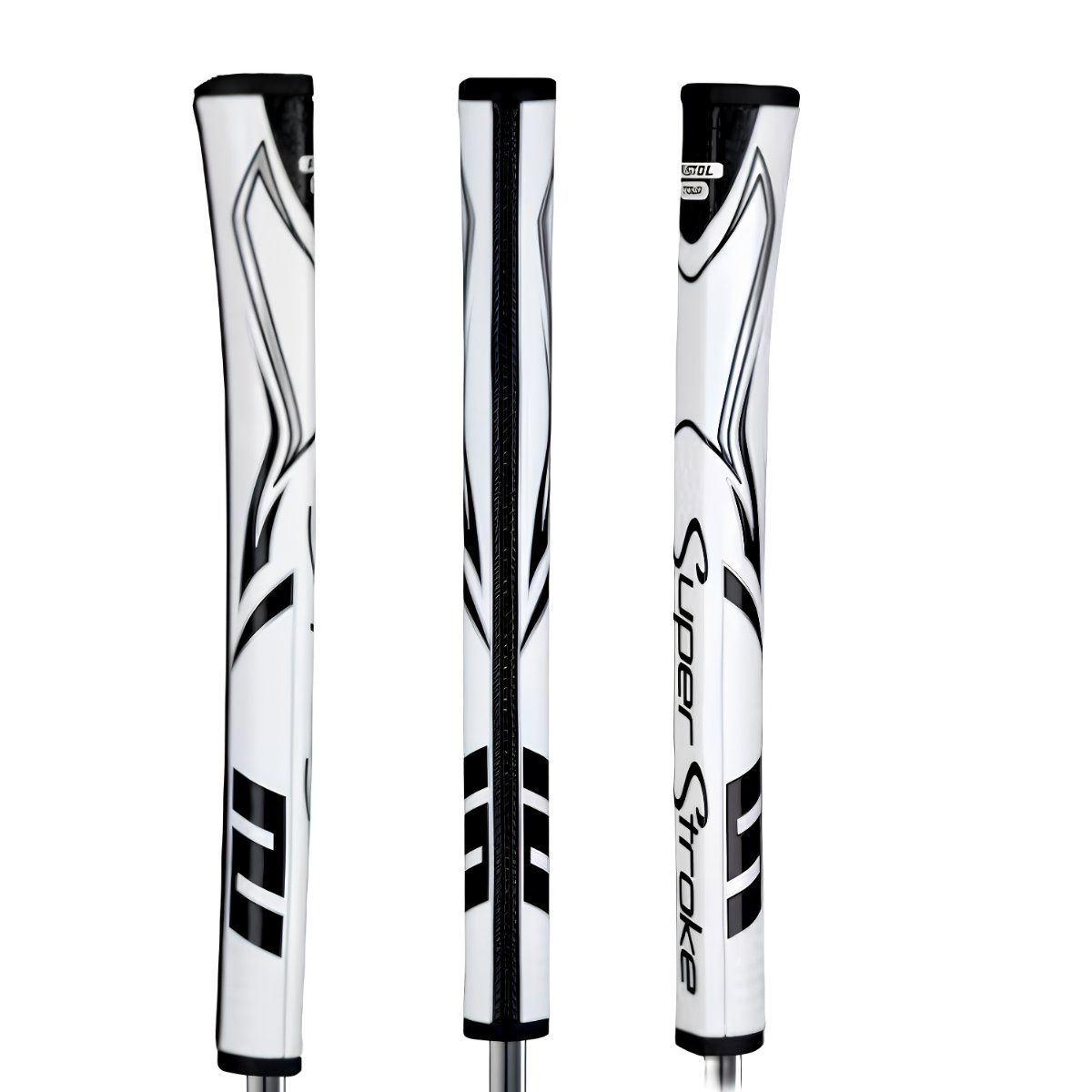 SuperStroke Zenergy Pistol GT Tour putter grip, biało/czarny