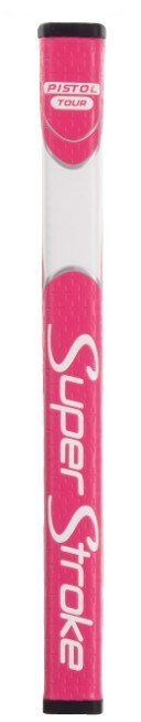 SuperStroke Zenergy Pistol GT Tour putter grip, różowo/biały