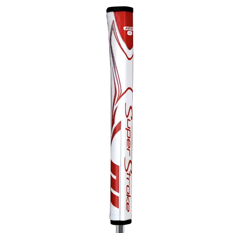 SuperStroke Zenergy Pistol GT 1.0 putter grip, biało/czerwony