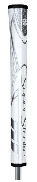 SuperStroke Zenergy Pistol GT 1.0 putter grip, biało/srebrny