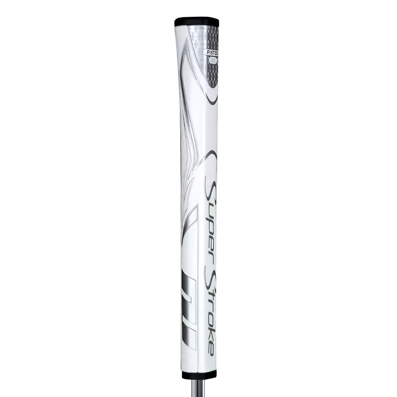 SuperStroke Zenergy Pistol GT 1.0 putter grip, biało/srebrny