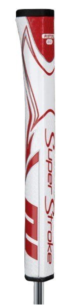 SuperStroke Zenergy Pistol GT 2.0 putter grip, biało/czerwony