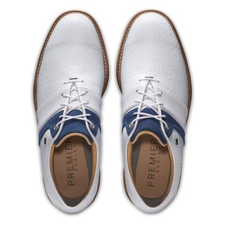 FootJoy Premiere Series Packard męskie buty golfowe, biało/granatowe