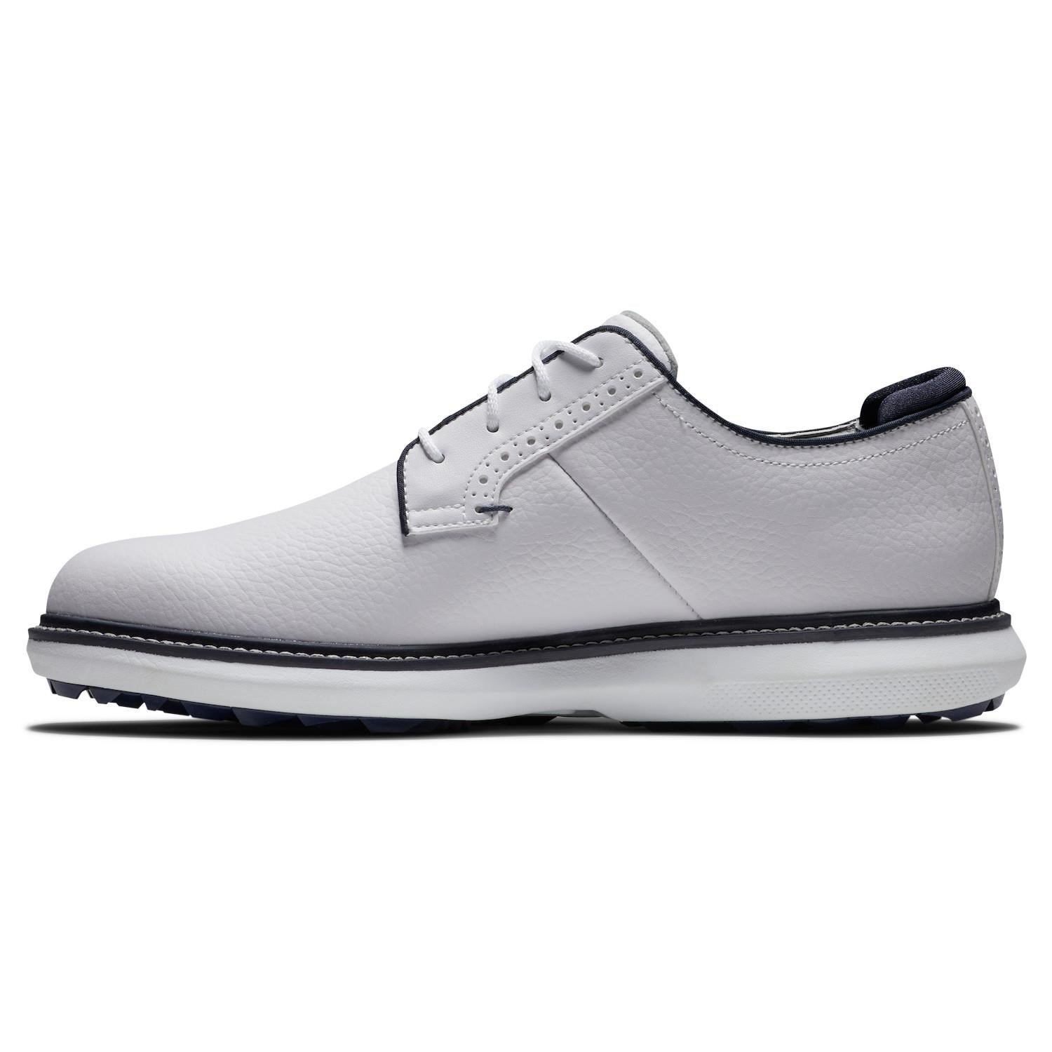 FootJoy Traditions męskie buty golfowe, białe/navy blucher