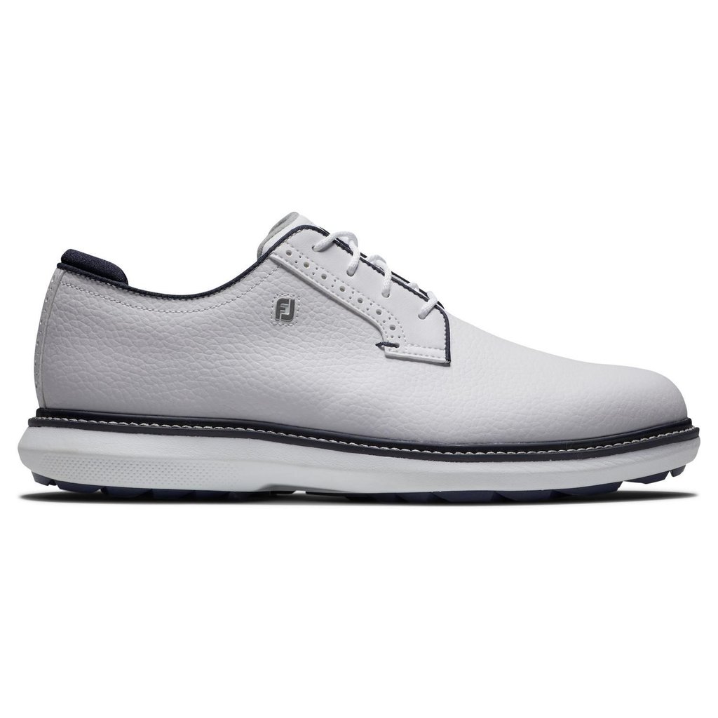 FootJoy Traditions męskie buty golfowe, białe/navy blucher