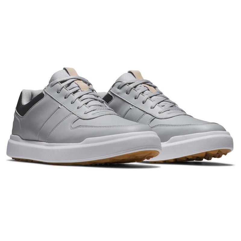 FootJoy Contour Casual męskie buty golfowe, szaro/białe