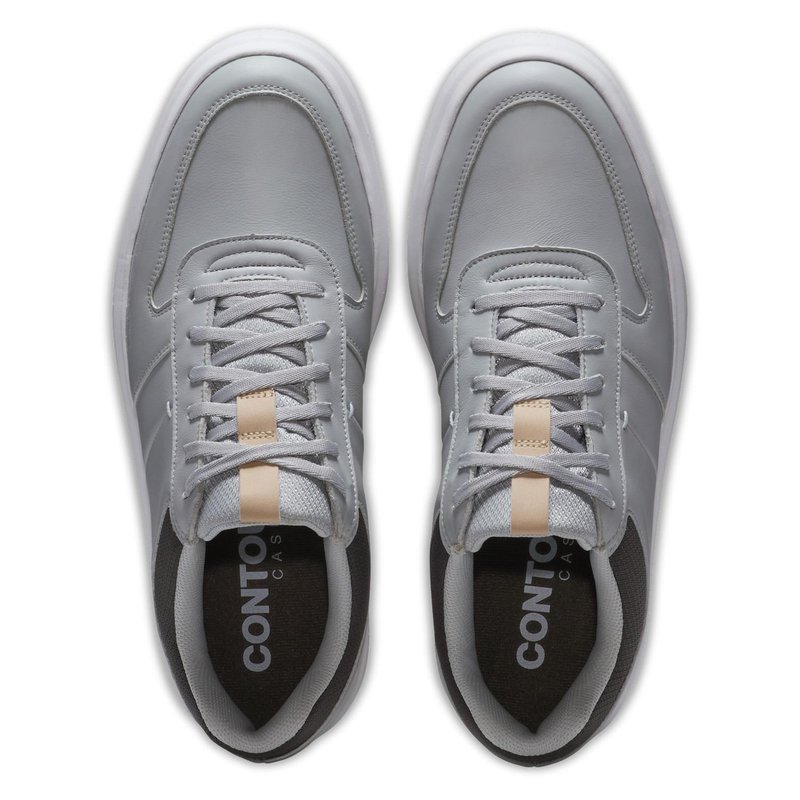 FootJoy Contour Casual męskie buty golfowe, szaro/białe