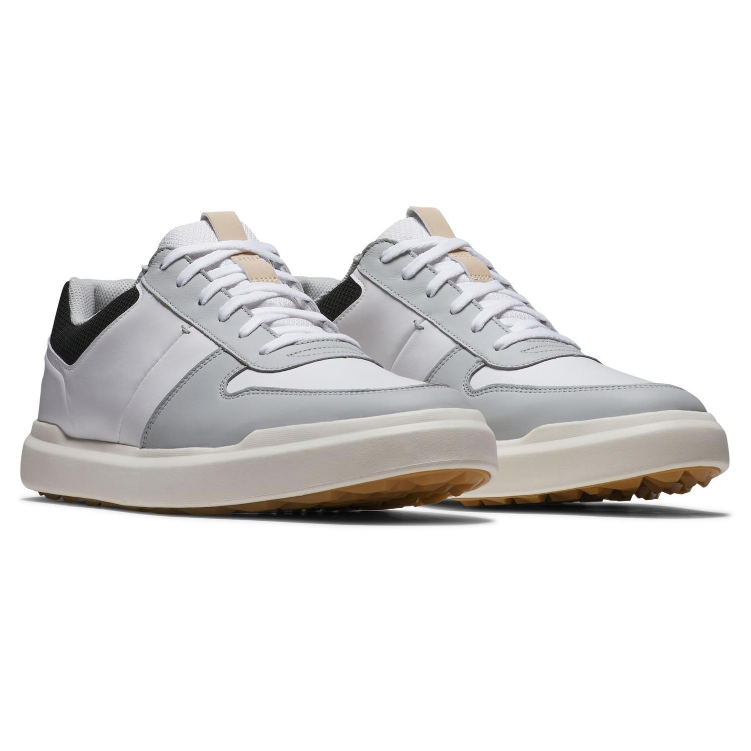 FootJoy Contour Casual męskie buty golfowe, biało/szaro/czarne