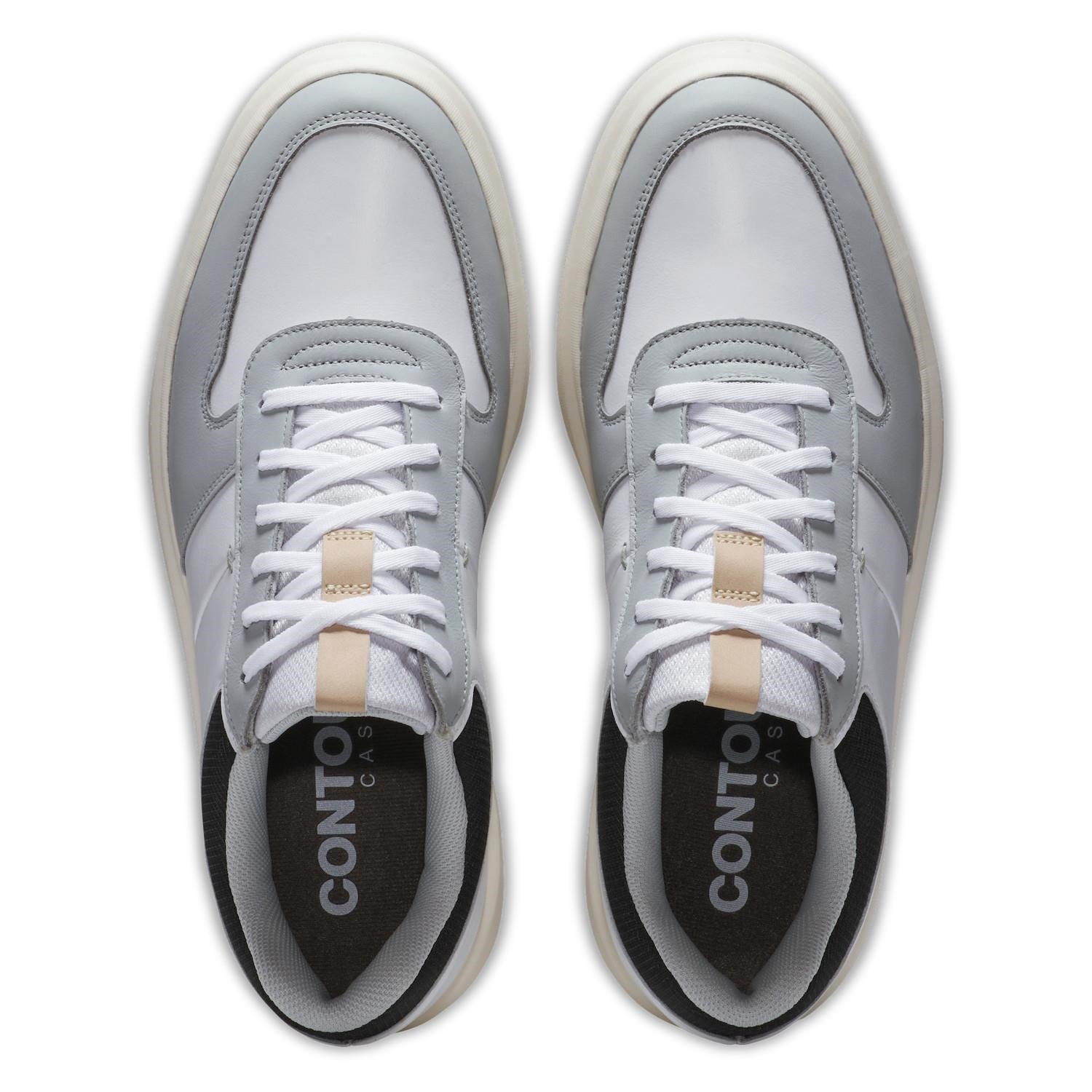 FootJoy Contour Casual męskie buty golfowe, biało/szaro/czarne