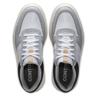 FootJoy Contour Casual męskie buty golfowe, biało/szaro/czarne