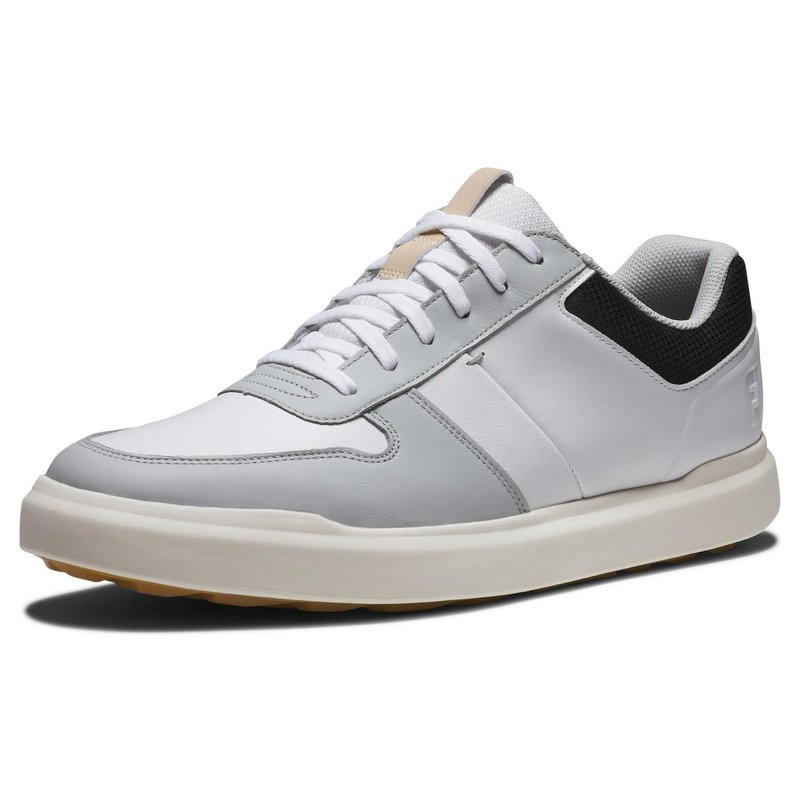 FootJoy Contour Casual męskie buty golfowe, biało/szaro/czarne