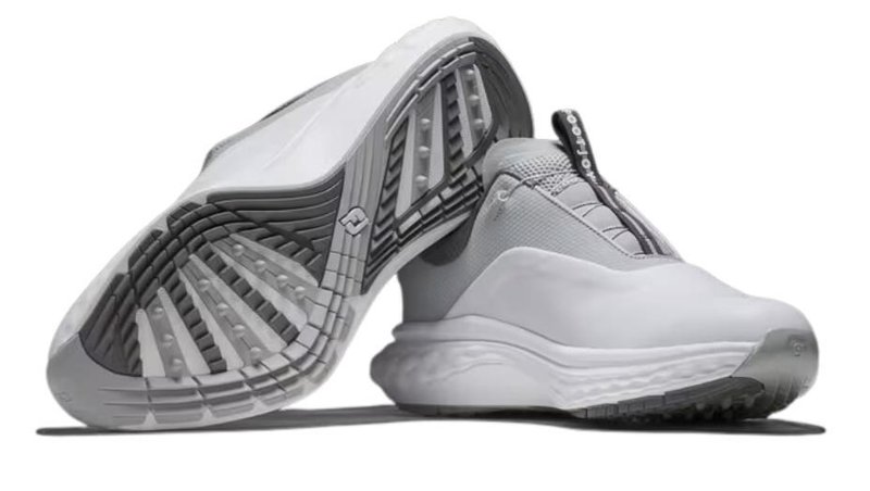 FootJoy Quantum BOA męskie buty golfowe, biało/szare