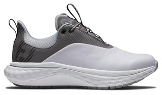 FootJoy Quantum Leather damskie buty golfowe, biało/szare