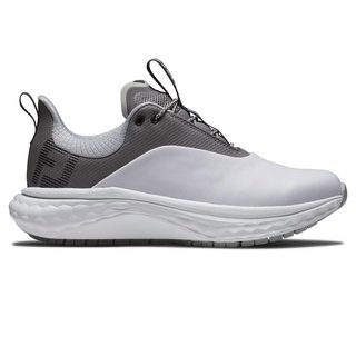 FootJoy Quantum Leather damskie buty golfowe, biało/szare