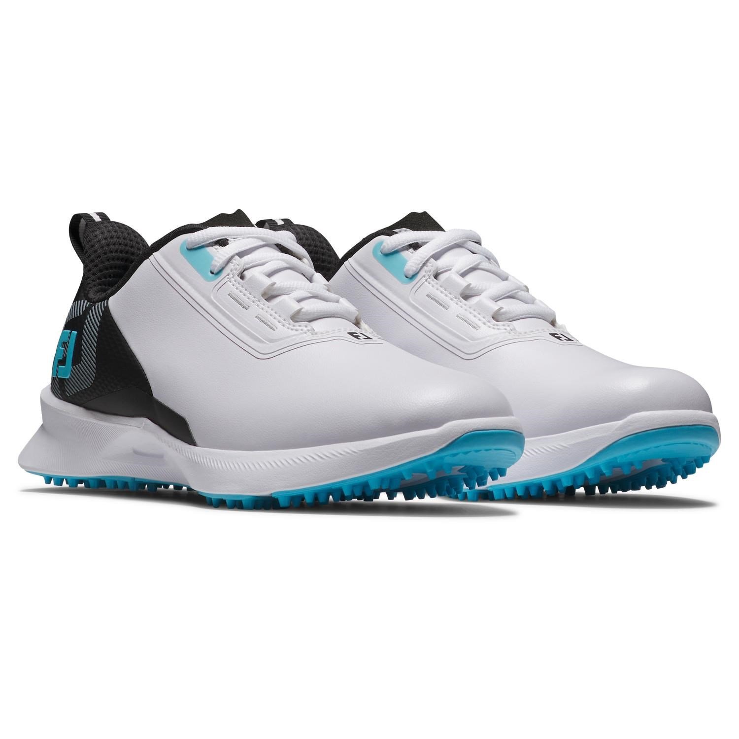 FootJoy Fuel Junior obuwie dla dzieci, biało/czarno/niebieski