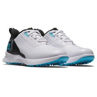 FootJoy Fuel Junior obuwie dla dzieci, biało/czarno/niebieski