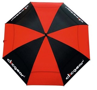 Clicgear Dual Canopy parasol 68", czarno/czerwony