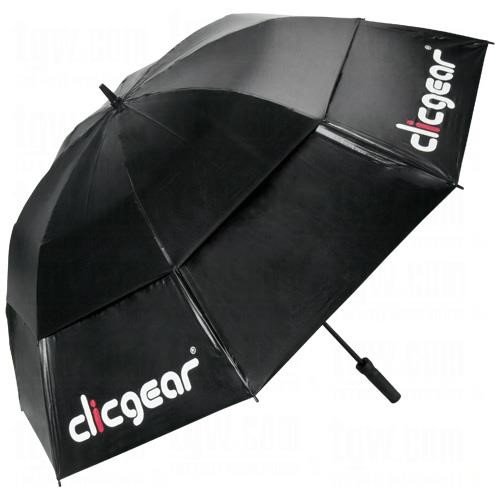 Clicgear Dual Canopy parasol golfowy 68", czarny
