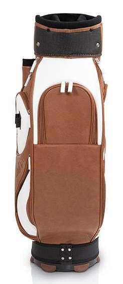 JuCad Style cart bag, biało/brązowy