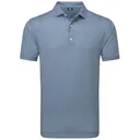 FootJoy Houndstooth Geo Lisle męskie polo, granatowy