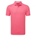 FootJoy Speckle Print Pique męskie polo, różowe