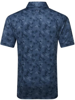 FootJoy Pop Camo Lisle męskie polo, granatowy