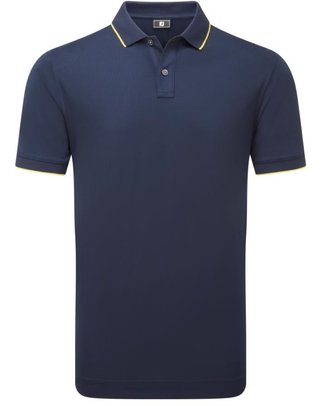 FootJoy Tipped Pique męskie polo, granatowy