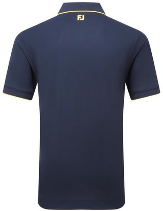 FootJoy Tipped Pique męskie polo, granatowy