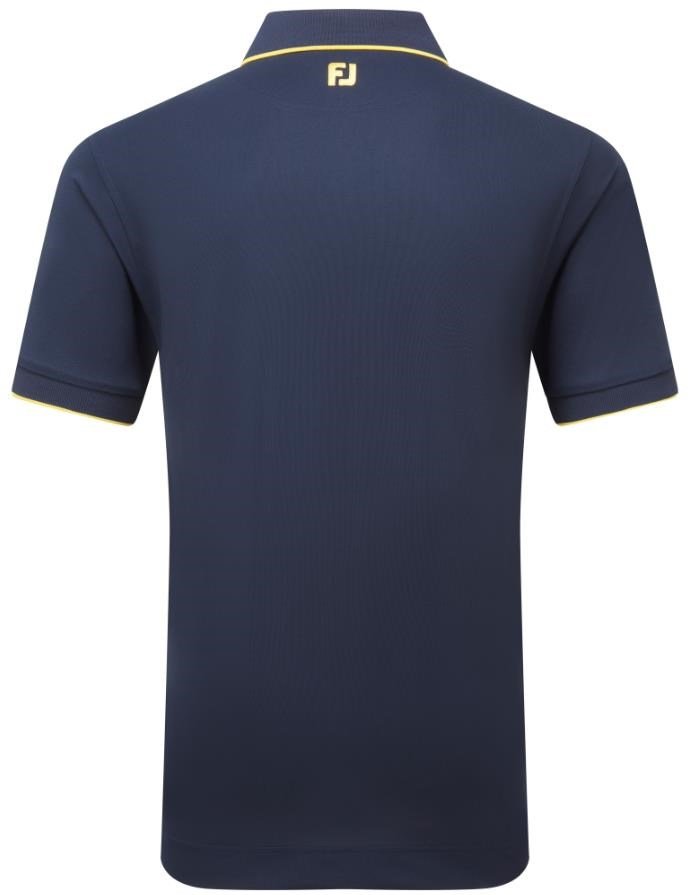FootJoy Tipped Pique męskie polo, granatowy