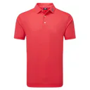 FootJoy Stretch Pique Solid męskie polo, hibiscus