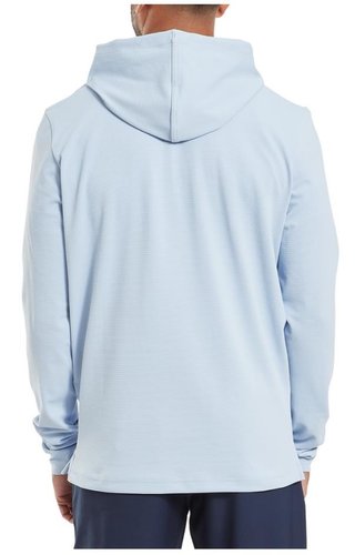 FootJoy Ottoman Jacquard Hoodie męska bluza, skyway