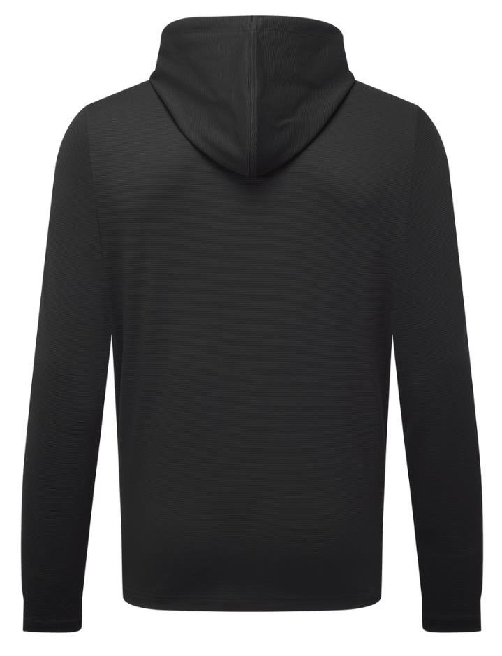 FootJoy Ottoman Jacquard Hoodie męska bluza, czarna