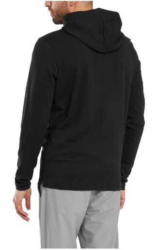 FootJoy Ottoman Jacquard Hoodie męska bluza, czarna
