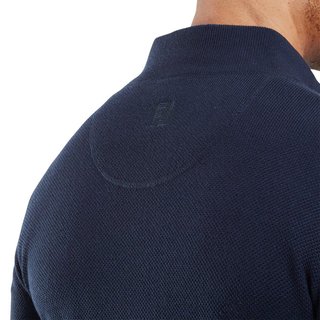 FootJoy Drirelease Button Placket męski sweter, dark denim